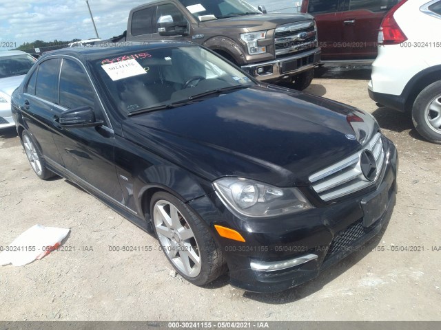 MERCEDES-BENZ C-CLASS 2012 wddgf5hbxcr230103