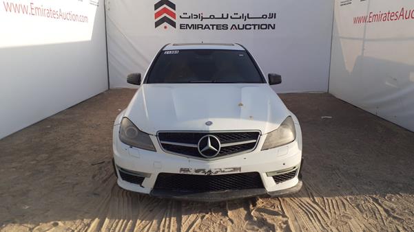 MERCEDES-BENZ C 63 2009 wddgf77x49f278733