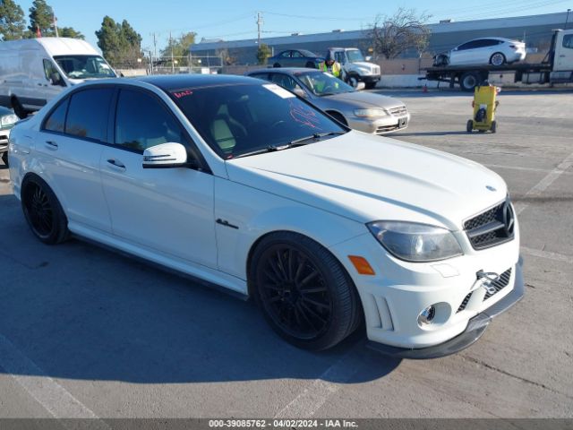 MERCEDES-BENZ C 63 AMG 2010 wddgf7hb3af459975