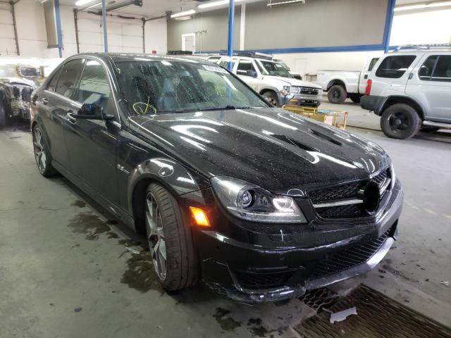 MERCEDES-BENZ C 63 AMG 2014 wddgf7hb8eg252966