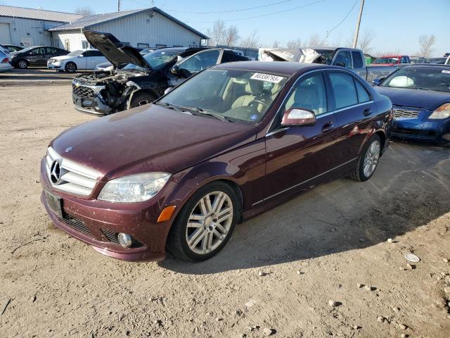 MERCEDES-BENZ C-CLASS 2009 wddgf81x19r080785