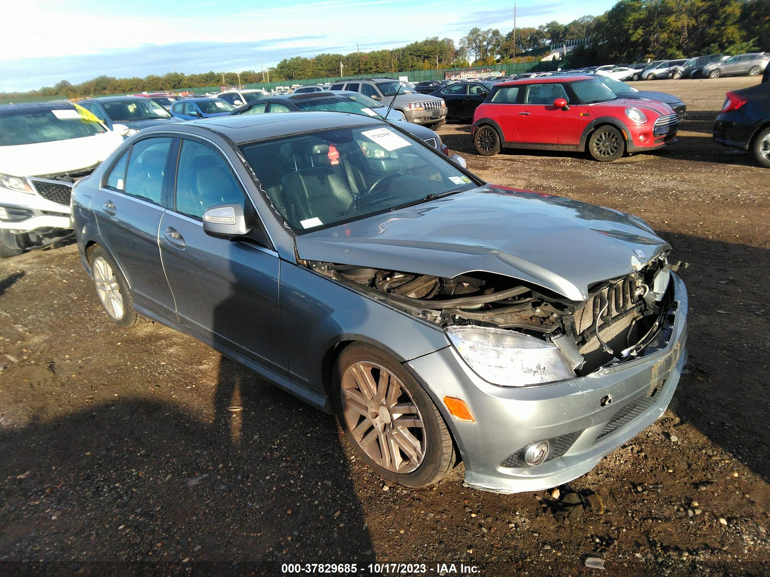 MERCEDES-BENZ C-KLASSE 2009 wddgf81x29f222952