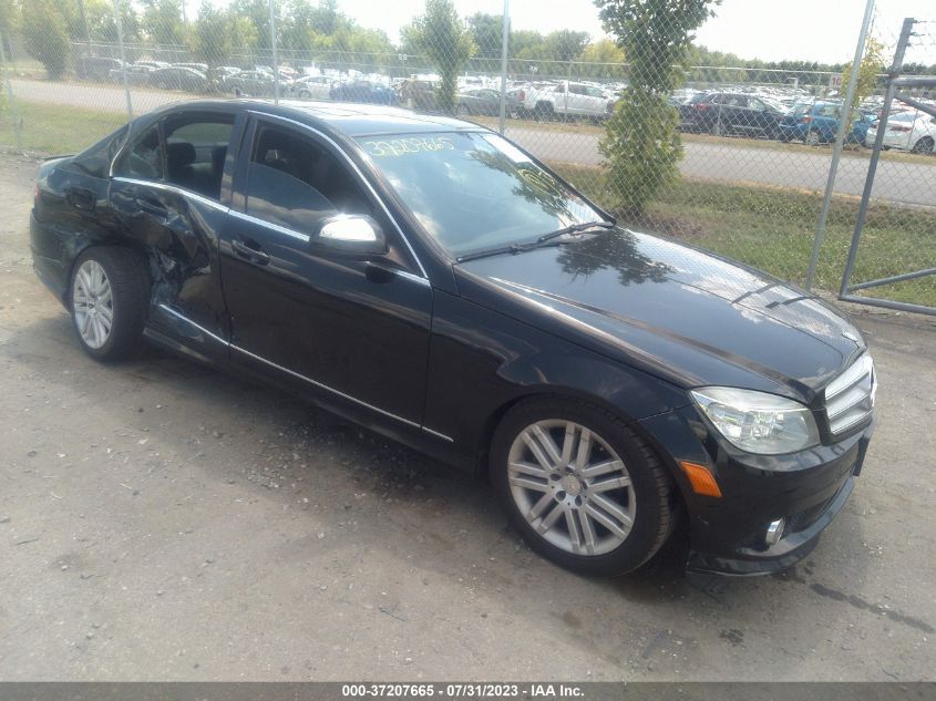 MERCEDES-BENZ C-KLASSE 2009 wddgf81x39r075054