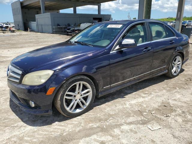 MERCEDES-BENZ C-CLASS 2009 wddgf81x49r078948