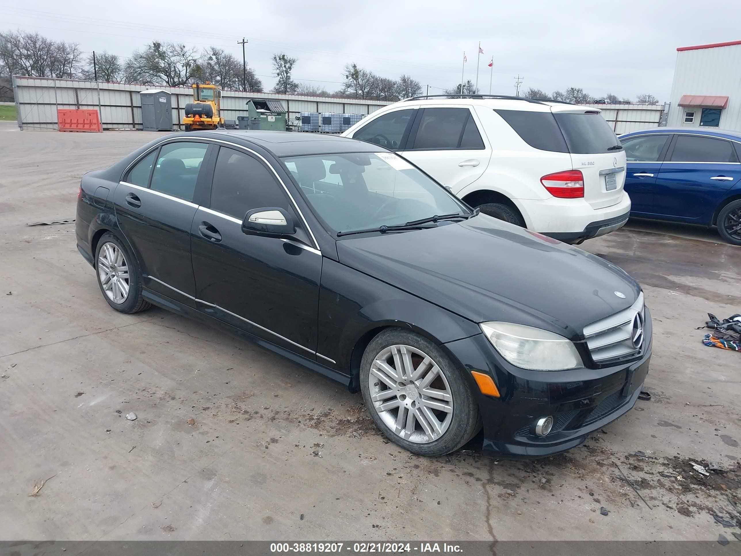 MERCEDES-BENZ C-KLASSE 2009 wddgf81x59r065948