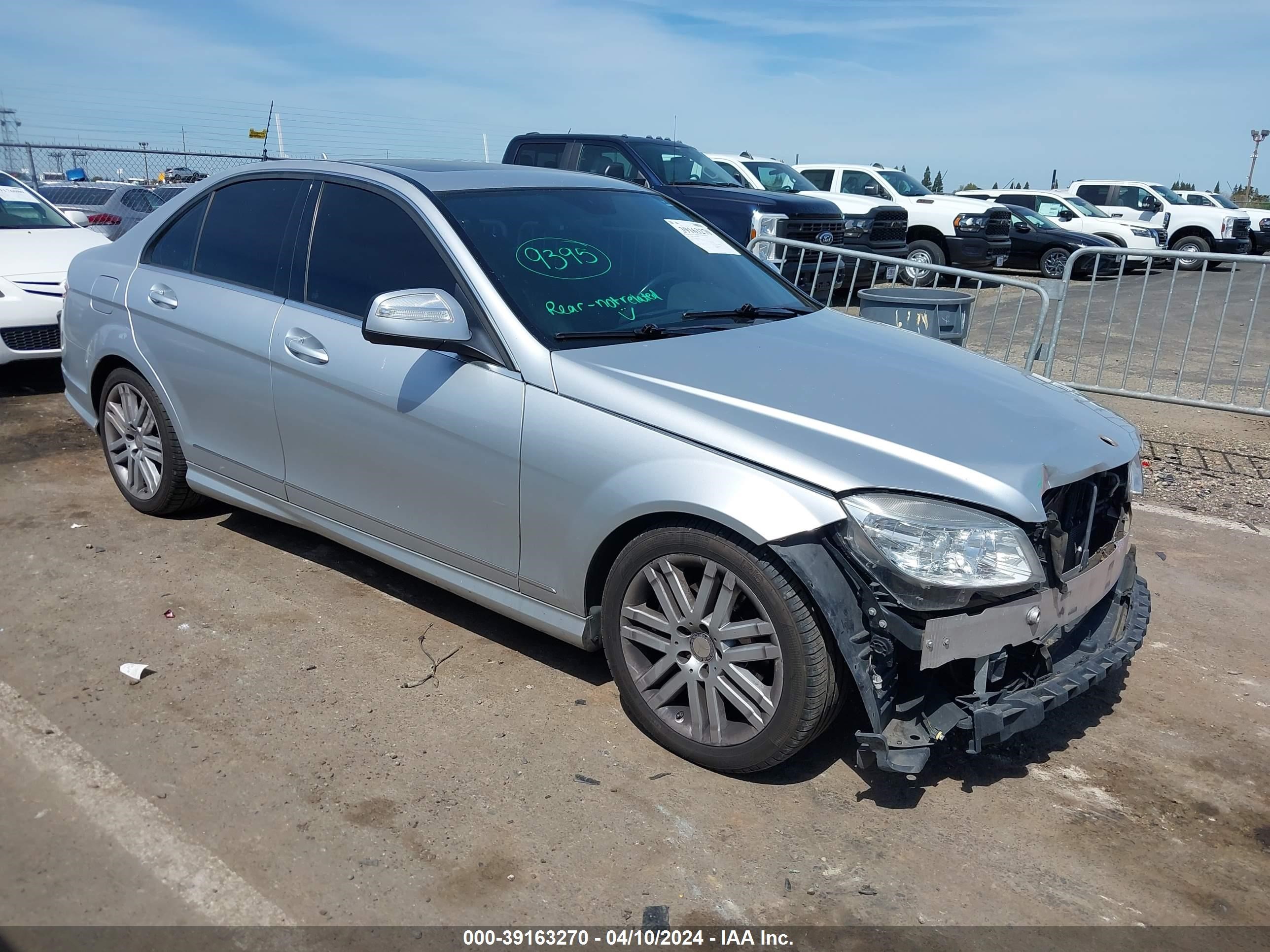 MERCEDES-BENZ C-KLASSE 2008 wddgf81x68f139653