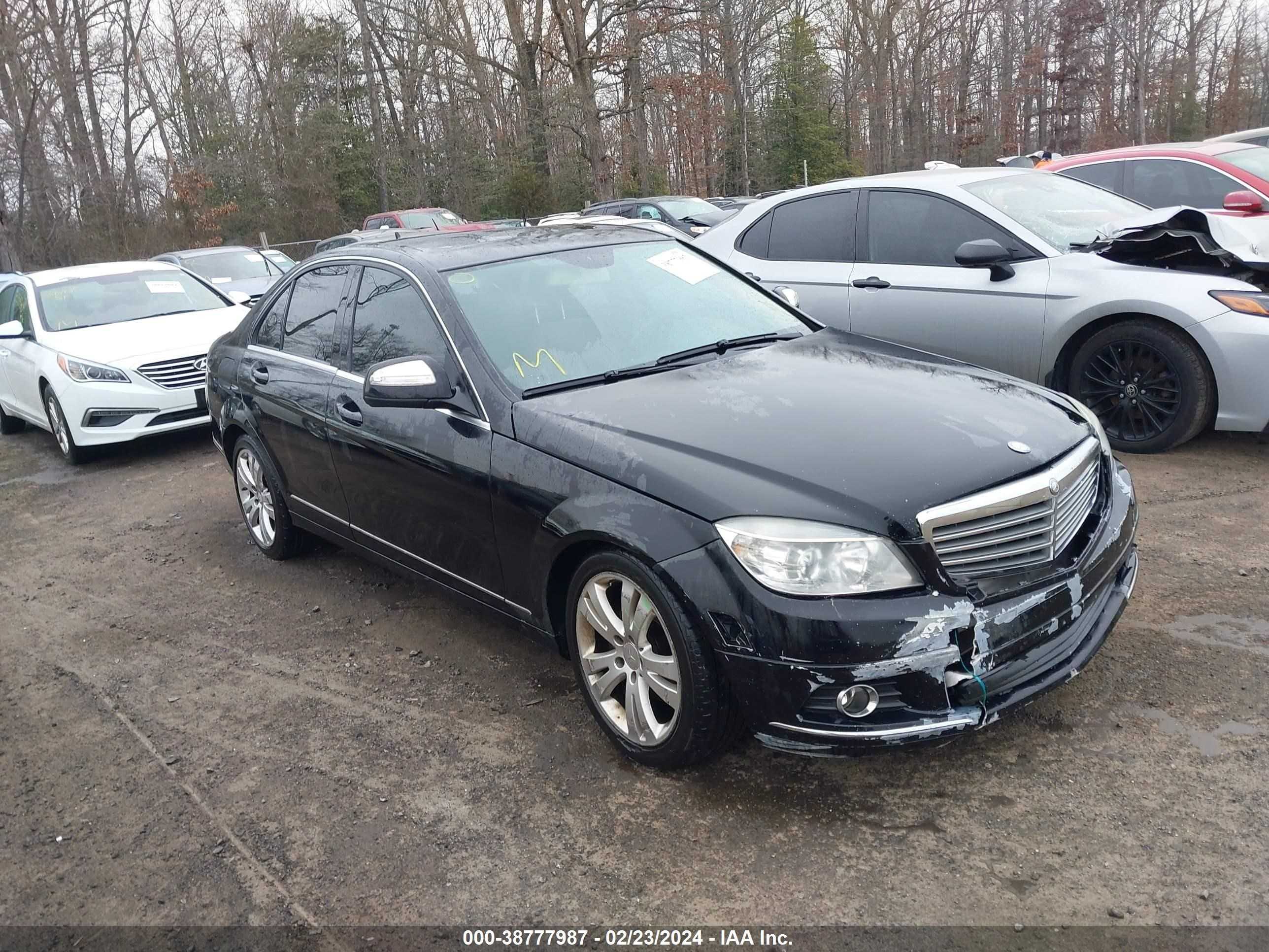 MERCEDES-BENZ C-KLASSE 2009 wddgf81x69f278909