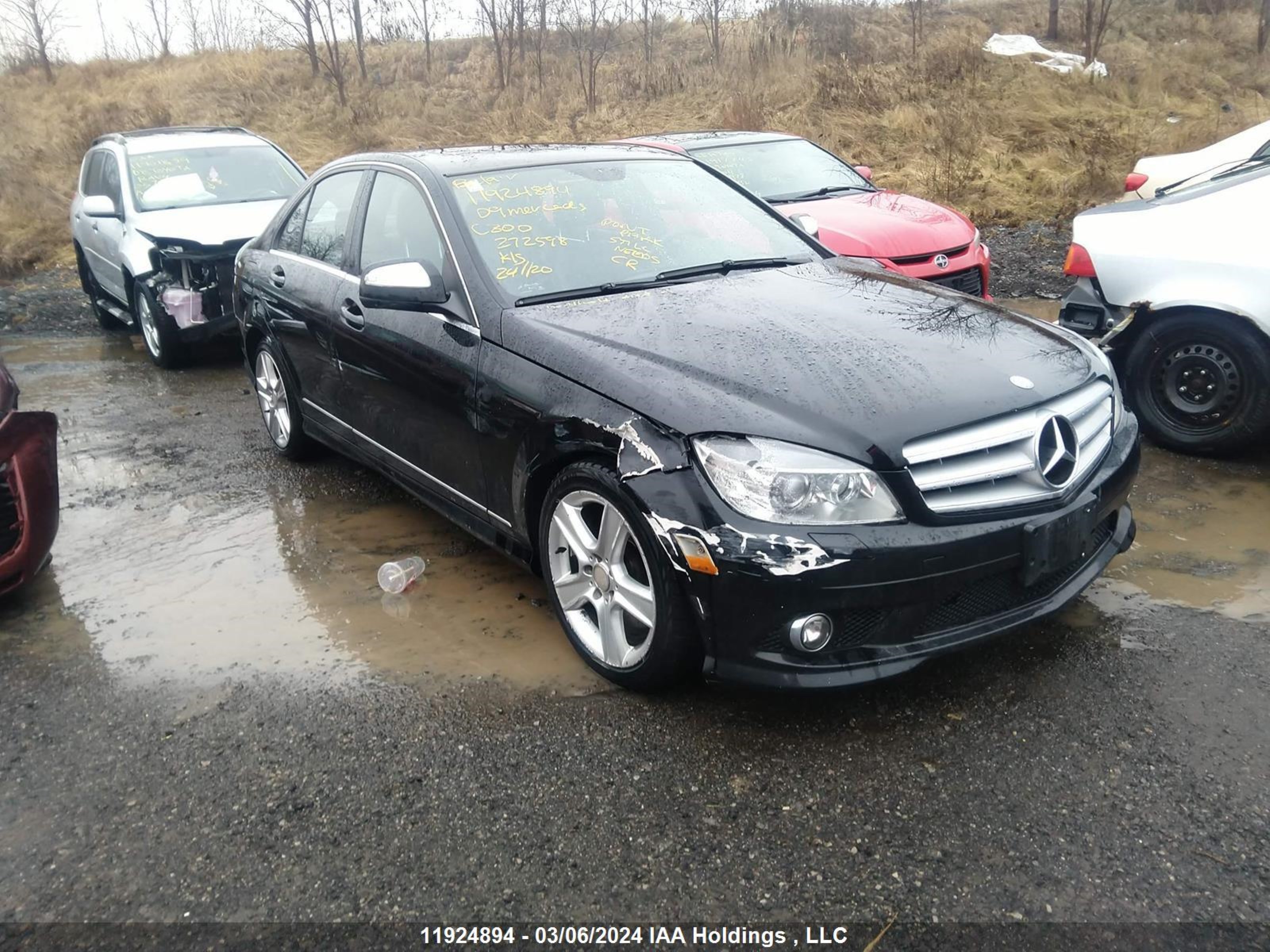 MERCEDES-BENZ C-KLASSE 2009 wddgf81x79f272598