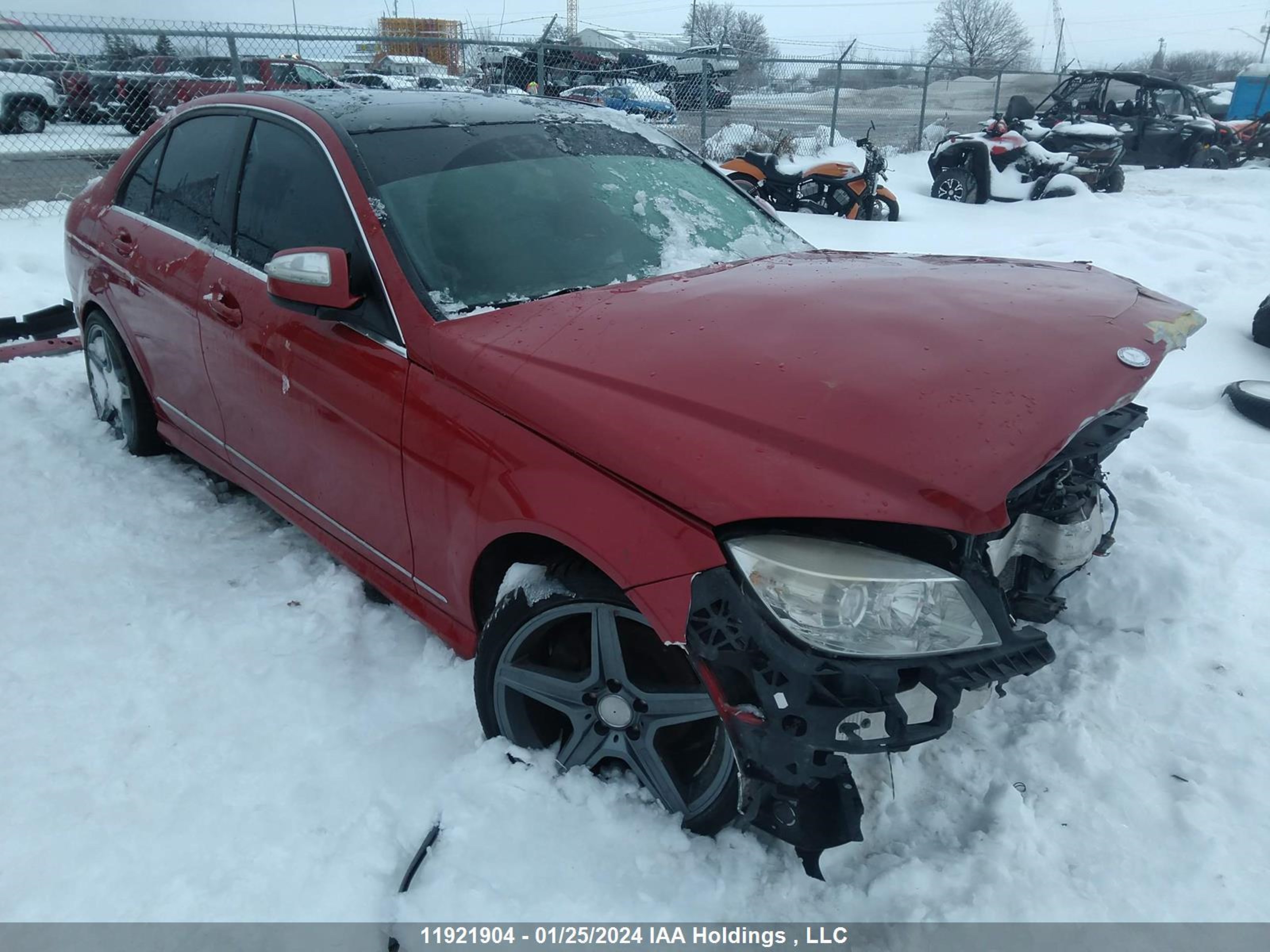 MERCEDES-BENZ C-KLASSE 2008 wddgf85x28f159635