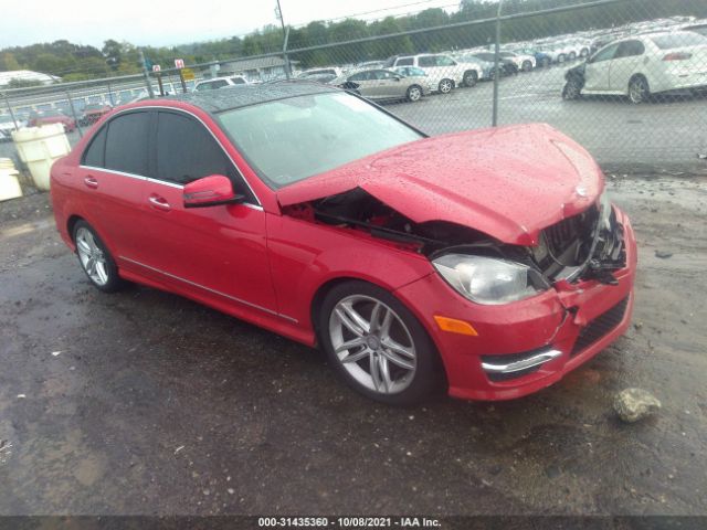 MERCEDES-BENZ C-CLASS 2013 wddgf8ab0da763458