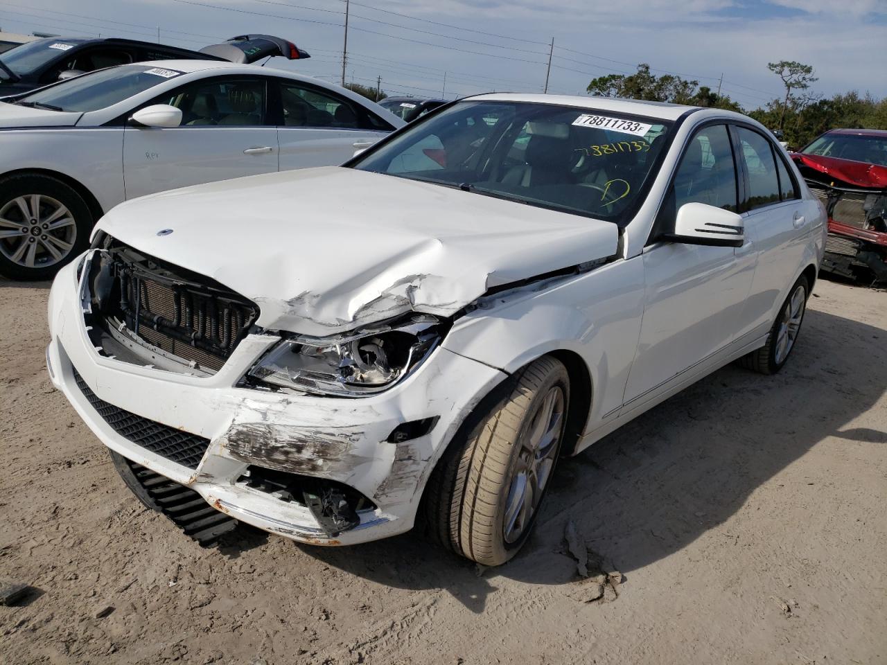 MERCEDES-BENZ C-KLASSE 2013 wddgf8ab0da868422