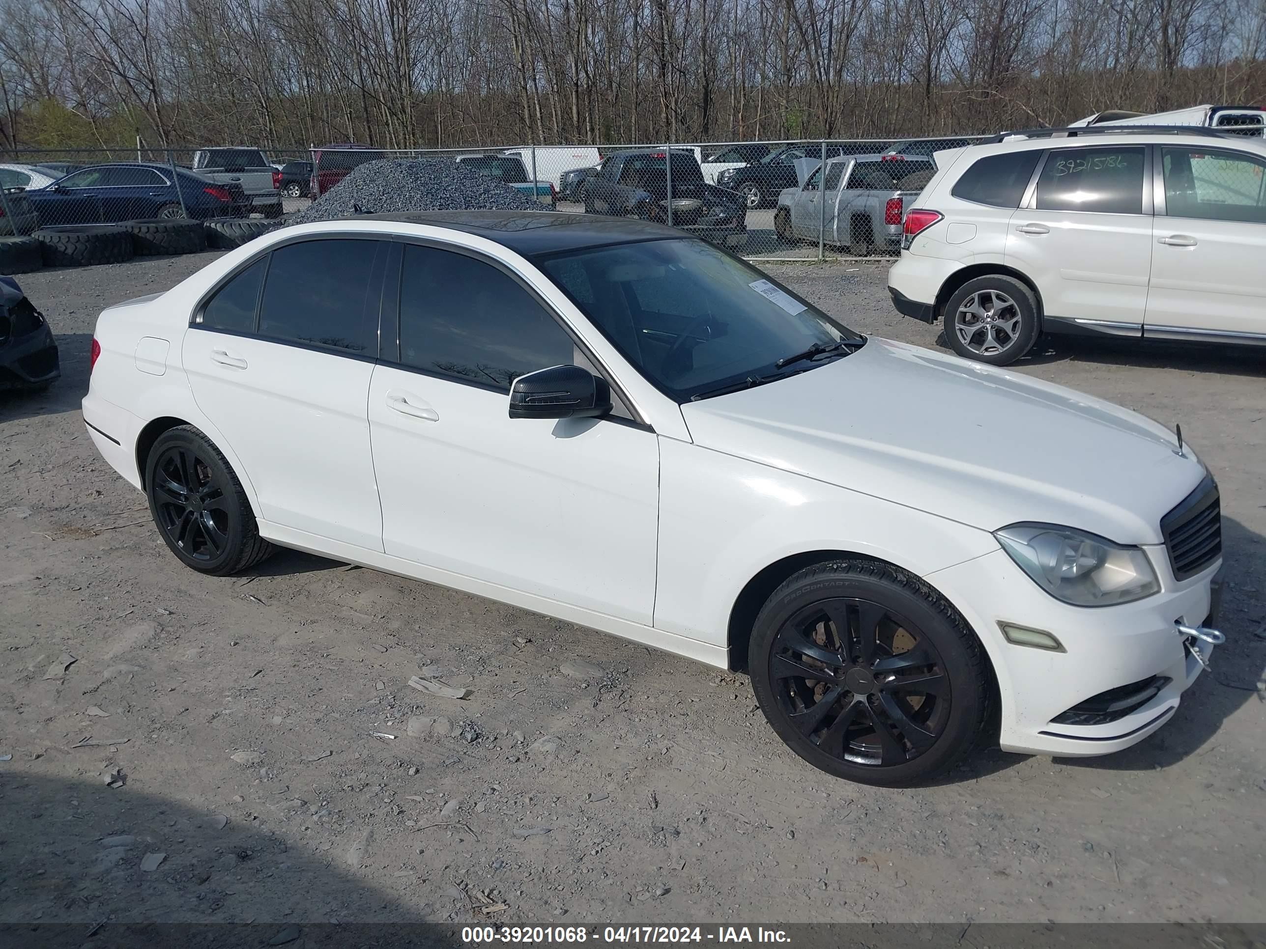 MERCEDES-BENZ C-KLASSE 2013 wddgf8ab0dr265634