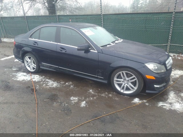 MERCEDES-BENZ C-CLASS 2013 wddgf8ab0dr272518