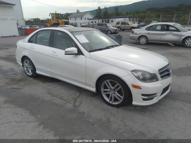 MERCEDES-BENZ C-CLASS 2014 wddgf8ab0eg210145