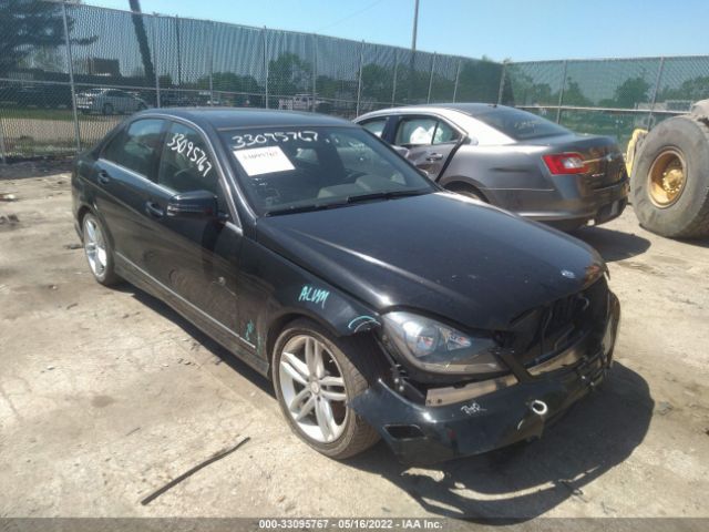 MERCEDES-BENZ C-CLASS 2014 wddgf8ab0er302148