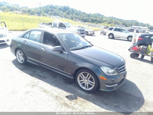 MERCEDES-BENZ C-CLASS 2014 wddgf8ab0er313148