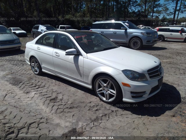 MERCEDES-BENZ C-CLASS 2014 wddgf8ab0er318463