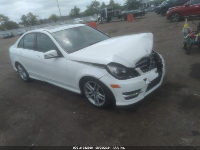 MERCEDES-BENZ C-CLASS 2014 wddgf8ab0er320794