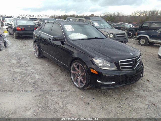 MERCEDES-BENZ C-CLASS 2014 wddgf8ab0er321198