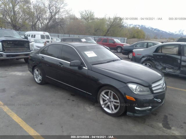 MERCEDES-BENZ C-CLASS 2013 wddgf8ab1dr243237