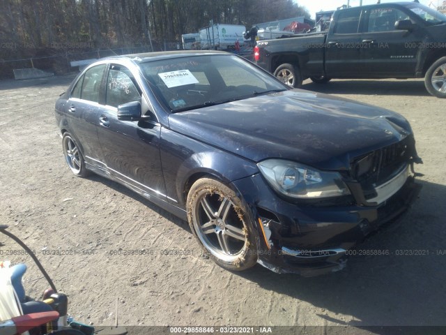 MERCEDES-BENZ C-CLASS 2013 wddgf8ab1dr257073