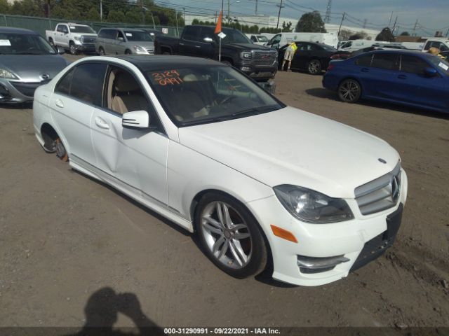 MERCEDES-BENZ C-CLASS 2013 wddgf8ab1dr262337