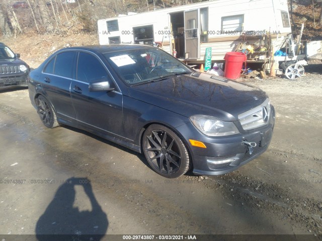 MERCEDES-BENZ C-CLASS 2013 wddgf8ab1dr263441