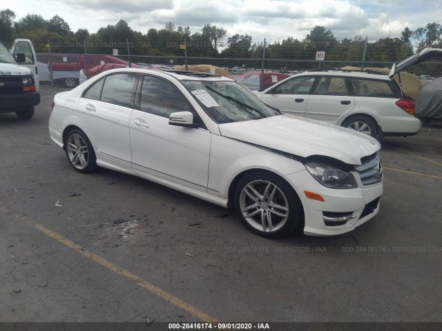 MERCEDES-BENZ C-CLASS 2013 wddgf8ab1dr278814