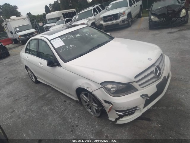 MERCEDES-BENZ C-CLASS 2013 wddgf8ab1dr283592