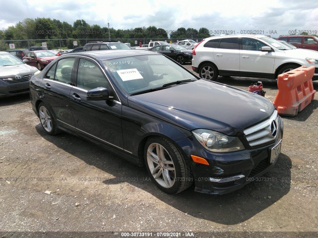 MERCEDES-BENZ C-CLASS 2013 wddgf8ab1dr288937