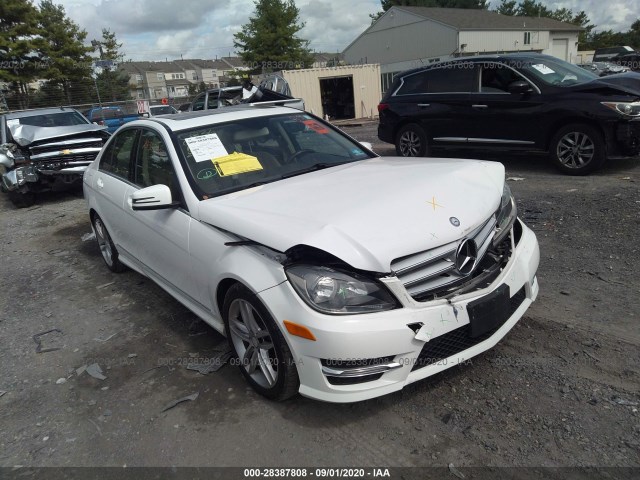 MERCEDES-BENZ C-CLASS 2013 wddgf8ab1dr292647