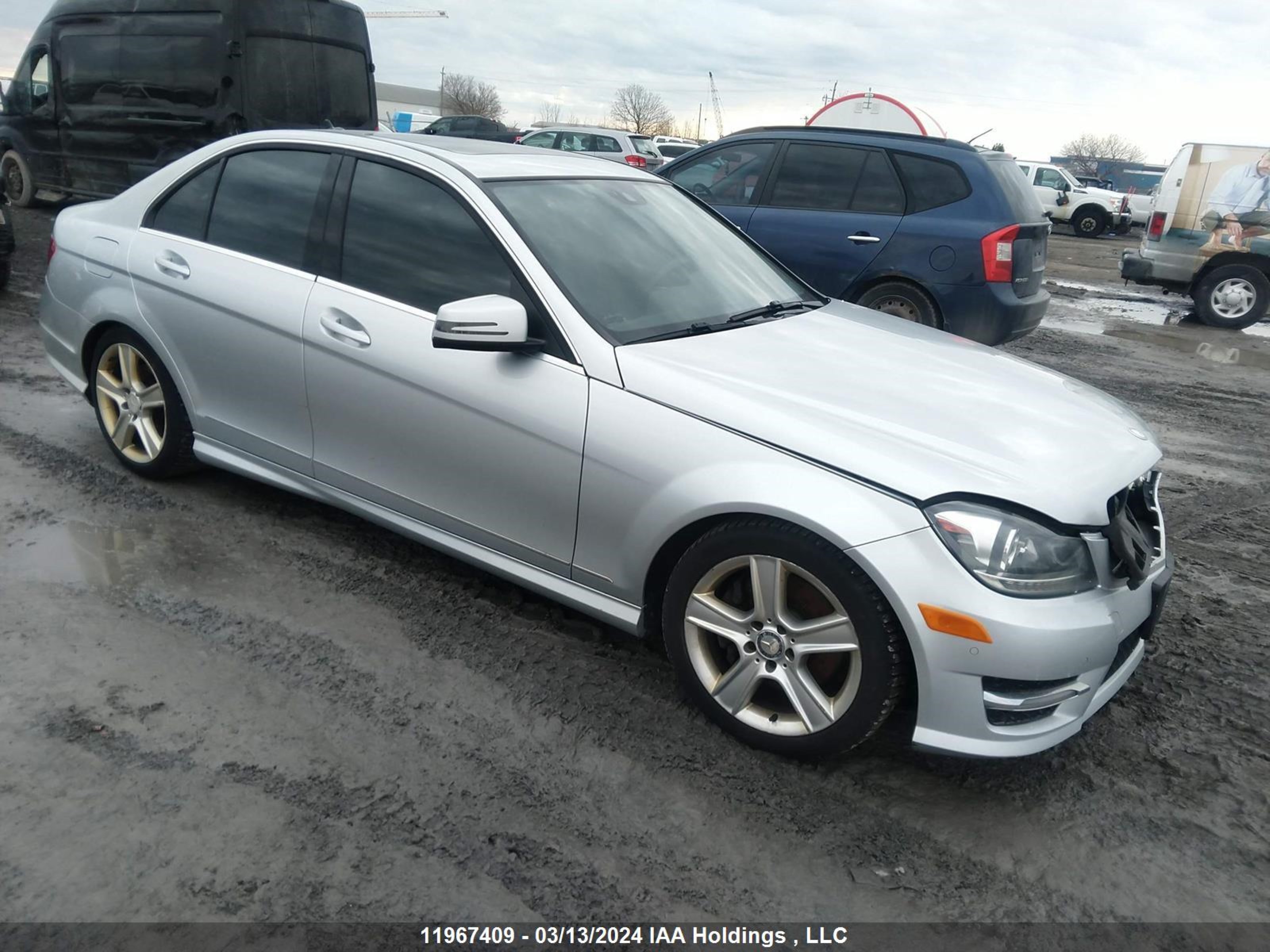 MERCEDES-BENZ C-KLASSE 2014 wddgf8ab1ea897591