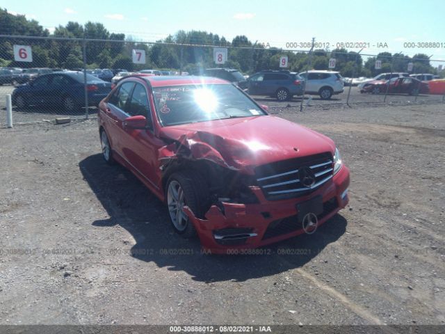 MERCEDES-BENZ C-CLASS 2014 wddgf8ab1eg170710