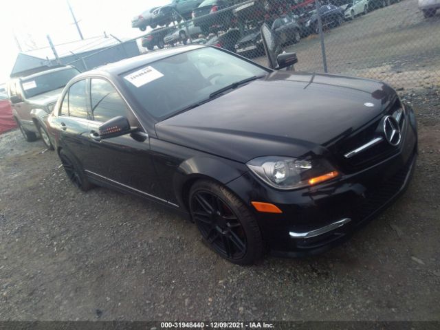 MERCEDES-BENZ C-CLASS 2014 wddgf8ab1eg242893