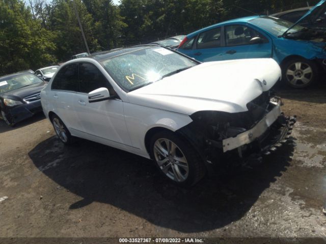 MERCEDES-BENZ C-CLASS 2014 wddgf8ab1er302370