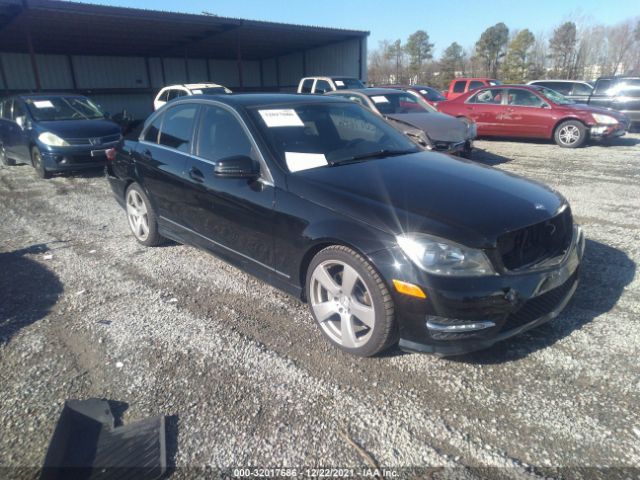 MERCEDES-BENZ C-CLASS 2014 wddgf8ab1er303180