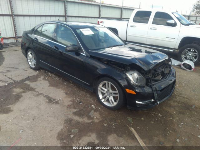 MERCEDES-BENZ C-CLASS 2014 wddgf8ab1er320996