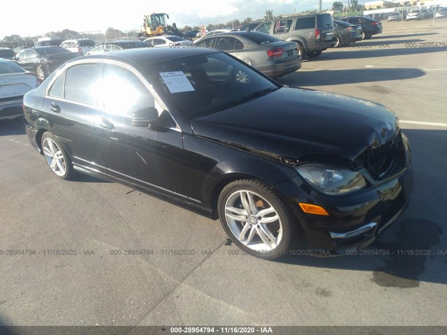 MERCEDES-BENZ C-CLASS 2014 wddgf8ab1er322392