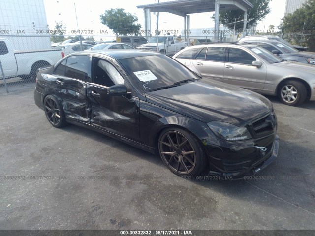 MERCEDES-BENZ C-CLASS 2014 wddgf8ab1er325146