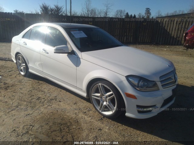 MERCEDES-BENZ C-CLASS 2013 wddgf8ab2da742773