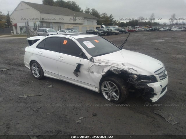 MERCEDES-BENZ C-CLASS 2013 wddgf8ab2dr243375