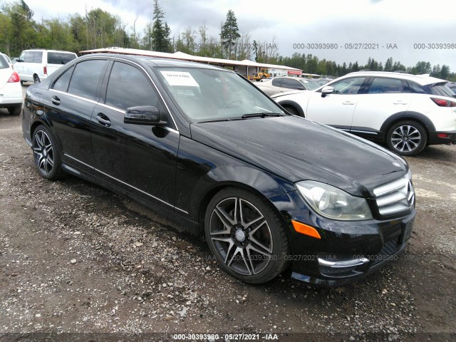 MERCEDES-BENZ C-CLASS 2013 wddgf8ab2dr244302