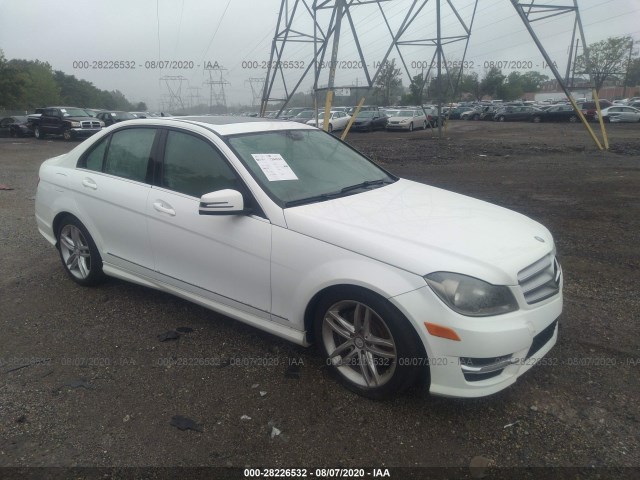 MERCEDES-BENZ C-CLASS 2013 wddgf8ab2dr244431