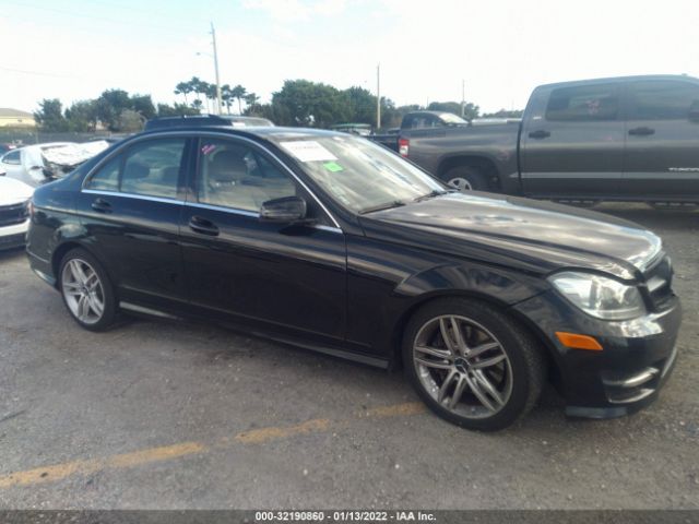 MERCEDES-BENZ C-CLASS 2013 wddgf8ab2dr254764