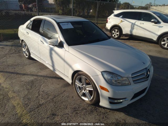 MERCEDES-BENZ C-CLASS 2013 wddgf8ab2dr262007