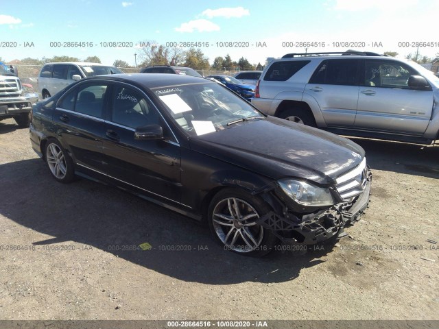 MERCEDES-BENZ C-CLASS 2013 wddgf8ab2dr264386