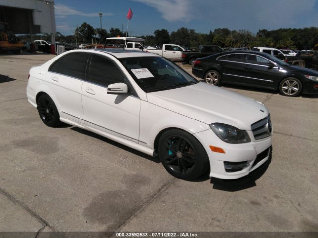 MERCEDES-BENZ C-CLASS 2013 wddgf8ab2dr267451