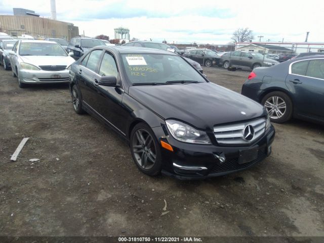 MERCEDES-BENZ C-CLASS 2013 wddgf8ab2dr270091