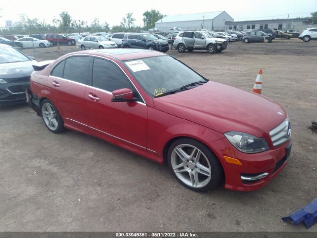 MERCEDES-BENZ C-CLASS 2013 wddgf8ab2dr275727