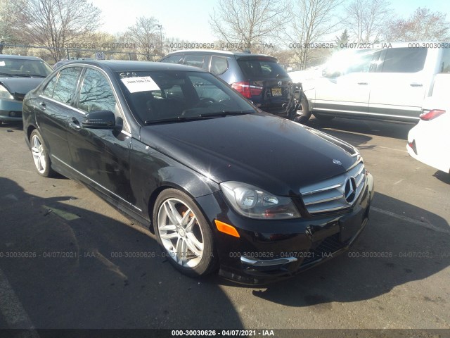 MERCEDES-BENZ C-CLASS 2013 wddgf8ab2dr284377